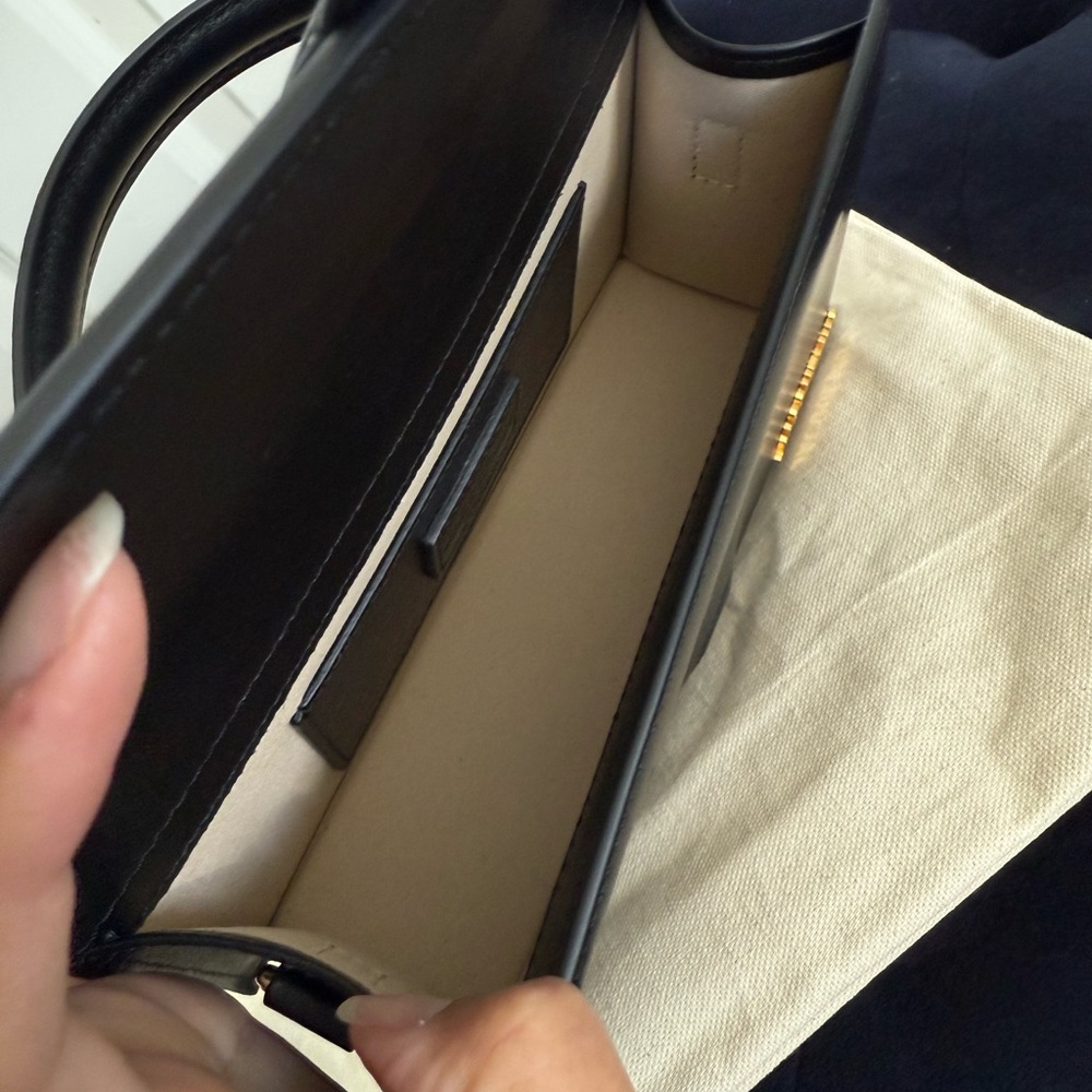 SOLD!!! Jacquemus Black Leather Le Grand Bambino - Picture 6 of 8